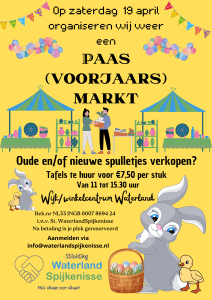 Flyer Paasmarkt 2025