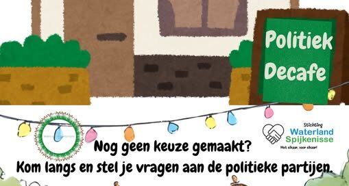 Kom naar het Politiek Decafé – Nu de kiezers nog!
