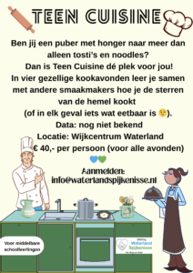 TEEN CUISINE – Samen koken, samen groeien