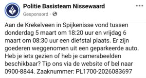 Politie zoekt getuigen