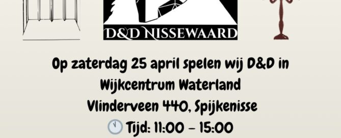 Dungeons & Dragons in het wijkcentrum