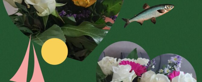 Bloemen van de visboer