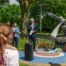 Herdenking bij het RAF-monument